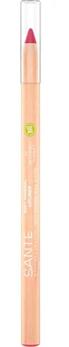 SANTE Naturkosmetik Soft Mineral Lipliner 04 Blooming Scarlet, Lippenkonturenstift, Samtweiche Textur, 1, 14g