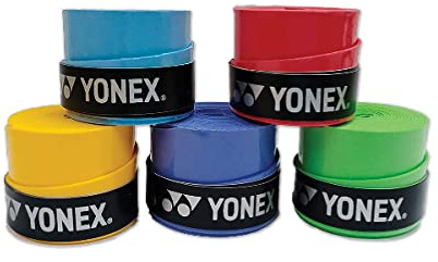 Yonex 501B Badmintongrepp (paket med 5, flerfärgad)