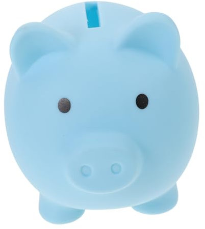 QUMIIRITY Salvadanaio a Forma Di Porcellino Giocattolo Decorativo Contenitore Per Monete Da Tavolo Scatola Di Risparmio Per Casa Piccolo in Abs