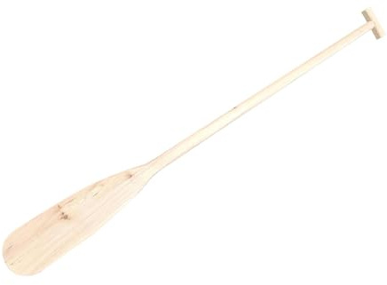 SZLIFE Pagaie en Bois décorative Artisanale, pagaie de Bateau-Dragon Non finie, Rame en Bois portative pour Kayak, Sport Nautique, 50cm