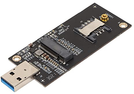 Adattatore Culnflun M.2 NGFF da chiave B a USB 3.0 con slot per scheda SIM, scheda convertitore modulo WWAN LTE 4G 3G 30x42 per PC desktop portatile