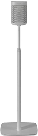 Flexson Verstellbare Bodenständer für Sonos One, One SL und Play:1 - Weiß (Paar)