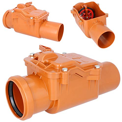 PEŠTAN - Tapón Antirretorno DN 75, Válvula de Rana para Desagüe de Aguas Residuales, Tubo HT