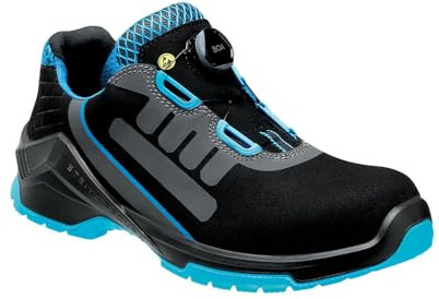 Scarpa bassa STEITZ Secura VD PRO 1500 Boa S2, nera/blu, XB Vastness, taglia 44