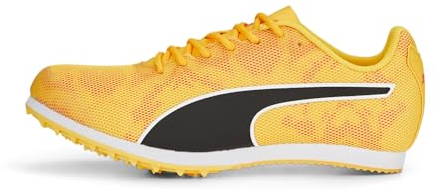 PUMA Evospeed Star 8 Junior Turnschuhe, Sun Stream-Sunset Glow Black, 35 EU