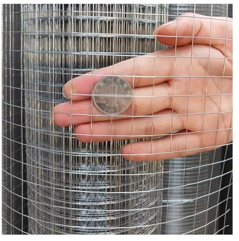 VXHCS 304 Edelstahl-Maschendraht Metallgitter, 13mm/0,7mm Volierendraht Sicherheitsnetze für Geländer Geflügelzuchtnetz (0.29x12m/1x39.4ft)