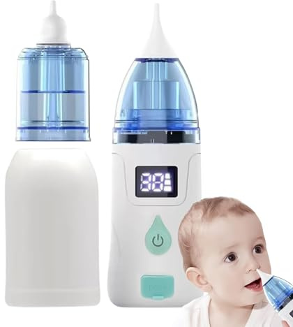 nasal aspirator, nässugare för barn - uppladdningsbar justerbar elektrisk nässucker, automatisk nässug för barn, bärbar hälsovård, snor vattentät