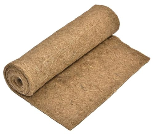 Homoyoyo Jute Fiber Worm Blanket for Reptile Terrarium and Worm Farm Bedding Moisture Absorbing Compost Mat for Tortoise Lizard Turtle Habitat Substrate Liner for Pet Supplies
