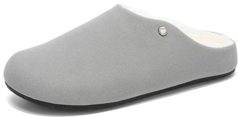 Herr- Och Damtofflor i Ledig Stil Fleecefodrade Med Fotvalvsstöd Mjuka Mockaskor Vattentäta Slip-On-Skor