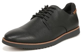 Dr. Scholl's Chaussures Sync Oxford pour Homme, Noir Lisse., 9 Wide