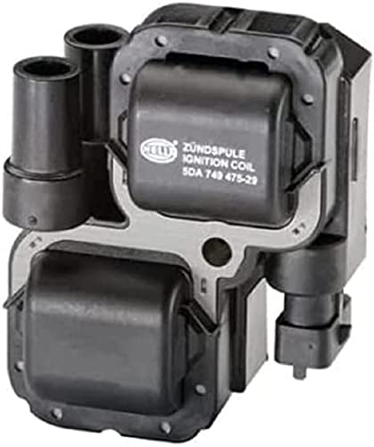 HELLA 5DA 193 175-991 Zündspule - 12V - 3-polig - Blockzündspule - geschraubt