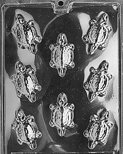 Grandmama's Goodies A001 Turtle Chocolate Candy Soap Mold with Exclusive Molding Instructions…