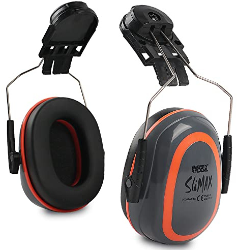GREEN DEVIL Noise Reduction Hearing Protection Ear Muffs For Hard Hat 27dB