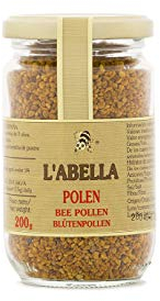 L'Abella Mel - Polen de abeja Artesanal | Polen Natural seco - Fuente de proteinas, aminoácidos, lípidos, vitaminas y minerales - Apiterapia - Bote de 200g