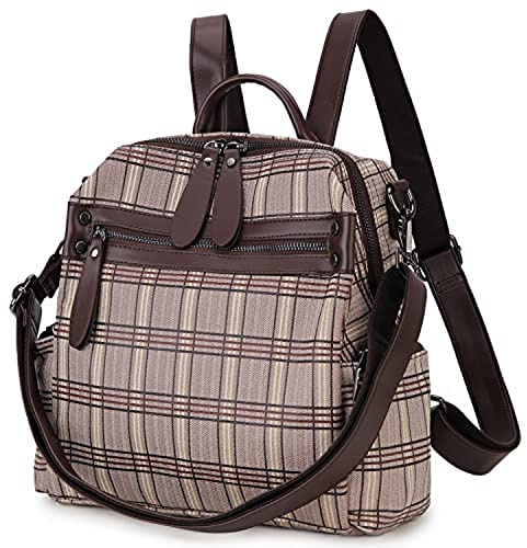 MayBlosom Rucksack Damen Klein, Elegant Kunstleder Cityrucksack Reisetasche Vegan Schultasche für Lesiure Arbeit Universität Schule