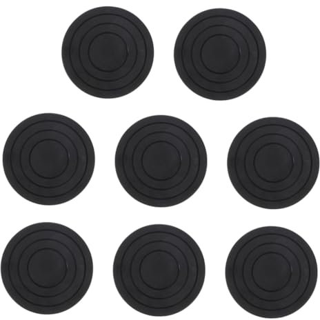 Veemoon 8piezas Almohadillas Antivibración para Lavadora y Secadora Protector De Piso Antideslizante La Estabilidad y Reduce El para y Lavandería
