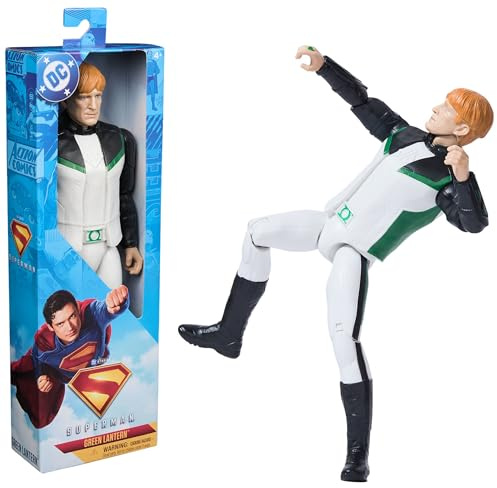 DC Comics Superman - Action-Figur Green Lantern, 30 cm, zum Spielen und Sammeln, Spielzeug für Kinder ab 4 Jahren