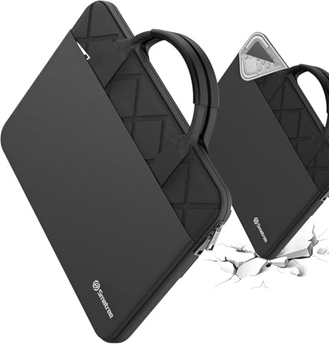 Smatree 17,3 tums laptopväska med handtag för HP Omen Gaming Laptop 17-db0047nr/17z-db00, för 17 tums HP-dator skyddsfodral med ficka, YKK-dragkedja, patenterad Super Corner Design (E814)