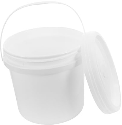 Luxshiny Contenitore Comodo Umidificate Salviette Bianco in Plastica per da 5l, Dispenser Riutilizzabile Metodo di Conservazione per Auto per Uso Quotidiano