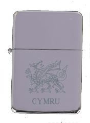 Star CHROME WELSH DRAGON CYMRU 189 PERSONALISED ENGRAVED PETROL LIGHTER ENGRAVED FREE OF CHARGE