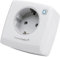 Homematic IP Smart Home Schalt-Mess-Steckdose, Steckdose misst Strom, digitaler Zwischenstecker Steuerung per App, Alexa & Google Assistant, Energie sparen, 140666A0