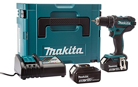 Makita DDF482RMJ Perceuse visseuse en coffret Makpac avec 2 batteries 18 V 4 Ah