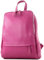 modamoda de - T138 Zainetto da donna in pelle, Rosso (Magenta), Medium