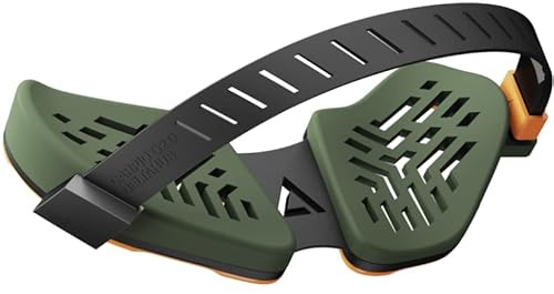 DELTAHUB Carpio G2.0 - Right-Handed Truly Ergonomic Gaming Wrist Rest for Mouse, Gamer Approved, Pain Relief, Anti-Fatigue, Computer, Laptop, Esports, Silicone Strap, Easy Glide (Large, Right, Green)