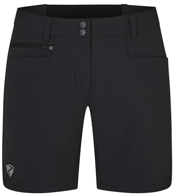Ziener Damen NEJA X-Function Fahrrad-Shorts mit Innenhose - Mountainbike/Outdoor/Freizeit - atmungsaktiv,schnelltrocknend,gepolstert, Black, 40