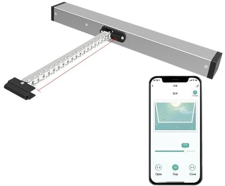 Ouvre-porte de Garage, Ouvre-fenêtre intelligent, Assistant Alexa, ensemble de commande vocale, Limitation d'ouverture, poussoir de lucarne électrique, automatisation de Villa(Kit3)