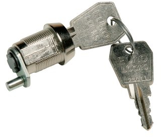 AUTO-STYLE Schloß mit 2 Schlüsseln für FL/Spazio/Pre/Easy Dachkoffer, Silber