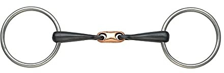 Shires Copper Lozenge Snaffle 6
