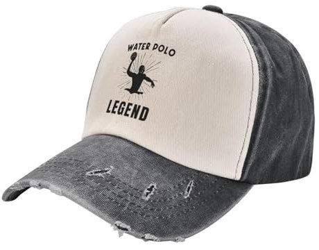 GUPUOOU Water Polo Legend Baseball Cap dad hat Golf Hat Man Caps for Men Women's Cotton, for All Seasons