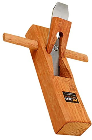 Angoily Cepilladora De Madera Manual Cepillo De Carpintero 280 Mm Hoja De Acero Herramienta Para Trabajar La Madera Para Carpintería Profesional y Trabajos De Precisión