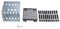 Hard Drive Cage for Cage Rack with Computer Fan Space 5.25 to 3.5 Large Space