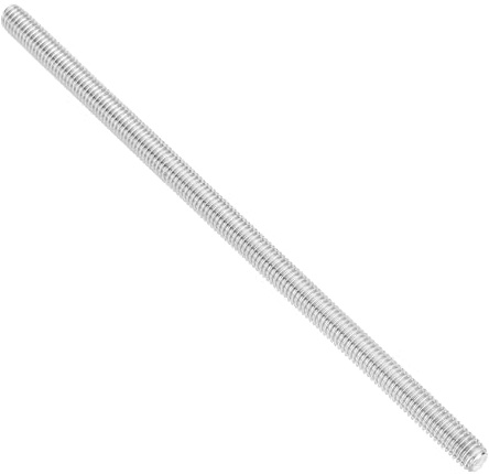 PATIKIL 3/8-16 UNC 304 Stainless Steel Fully Threaded Rod, 7.9 Length Long Threaded Screw Right Hand Threads All Threaded Rod Studs for Anchoring Bolt, Clamps, Hangers and U-Bolts