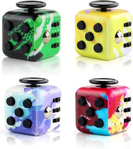 Cuackamily 4 Pcs Multi Functional Stress Relief Sensory Toy Set