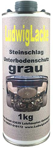LudwigLacke 1 kg Unterbodenschutz grau Steinschlagschutz überlackierbar mit Autolack