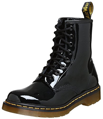DR MARTENS Damen Stiefelette Serena 1460, Glatt Schwarz, 38 EU