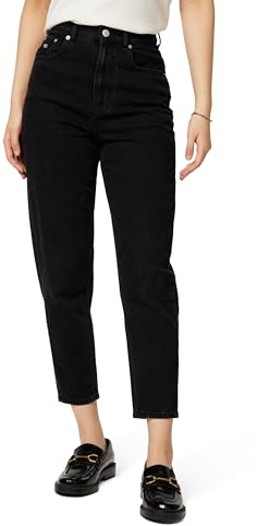 Tommy Jeans Damen MOM Jeans Uhr TPR AI4185 DW0DW21389, Denim (Denim Black), 31W/30L, Denim (Denim Black), 31W x 30L