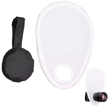 Tragbarer Blitz-Diffusor, Blitz Diffusor Licht Softbox,Kamera-Blitz-Diffusor, Foto Studio Schießen Kamera Diffusor,Faltbarer mit Aufbewahrungstasche,Kamera-Zubehör, Approx.30cm