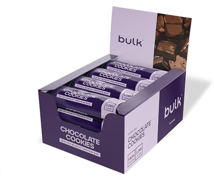 Bulk Macro Munch Barre Protéinée | Chocolat Cookies | 12 x 62g | 20g de protéines par barre | Faible en sucre | Riche en fibres | Texture à trois couches | Idéale à emporter