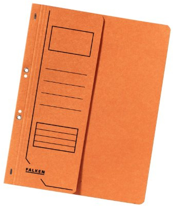 FALKEN Ösenhefter, DIN A4, ManilaRCKarton, orange 80003874
