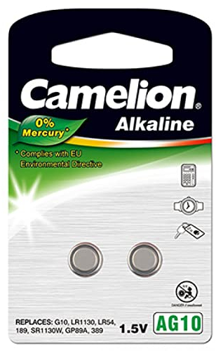 Camelion Knopfzelle LR1130 2er Blister, Alkaline, 1,5V