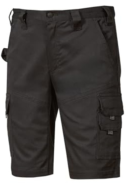 U-POWER | Pantaloni da Lavoro Uomo Estivi BONITO, Bermuda Elasticizzati e Resistenti, 98% cotone 2% spandex