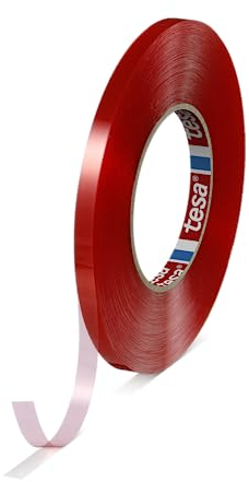 Dpm tapes Tesa 4965 Doppelseitiges Klebeband mit hoher Schnittfestigkeit und hoher und niedriger Temperatur, 9 mm x 50 m