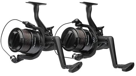 JRC Contact CR Pre-Spooled Reel, Angelrolle, Spinnrollen, Angeln, Karpfen, Unisex, Schwarz, 10000