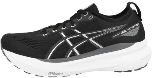 ASICS Mens Gel Kayano 31 Road Running Shoes Black/White 9.5 (44.5)