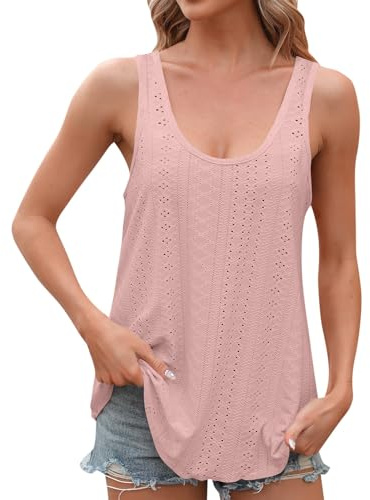 Débardeur Femme Chic et Élégant Top Femme Été sans Manche Bretelles Spaghetti Débardeur Couleur UInie Fluide T-Shirt Plage Haut Décontractée Tunique Confortable Tee Caraco