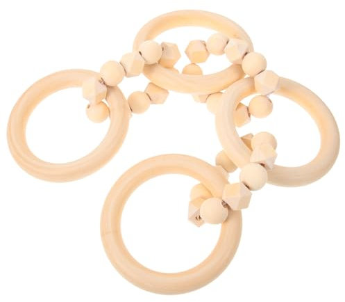 PRETYZOOM Decorazione in Legno Maglie Di Catena Nodi Scultura Contemporanea Per Tavolini Da Decorazioni Per Caminetti Oggetti Decorativi Per Casa